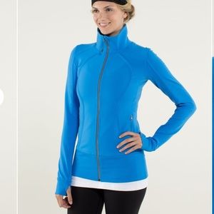 Lululemon Nice Asana Zip Up Jacket Cornflower